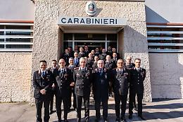 Un incontro tra il Comandante dei Carabinieri Veneto e i Comandanti della castellana