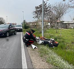 Incidente a Montebelluna, giovane perde il controllo del proprio motociclo ktm