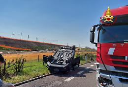 Incidente sulla A4 in direzione Venezia: coinvolti sei mezzi, tre i feriti