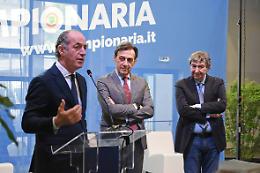Padova, Zaia all'inaugurazione della Fiera Campionaria