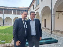 Amministrative, Giorgetti a Treviso per Conte: "Pnrr? Chi rispetta i tempi avrà i fondi"