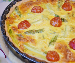 Quiche agli asparagi
