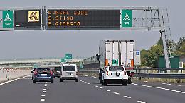 Ponte del 2 giugno, traffico da bollino rosso sull'A4 Venezia-Trieste