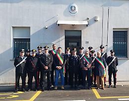 Il comandante dei Carabinieri di Padova Cucuglielli incontra i sindaci del Piovese