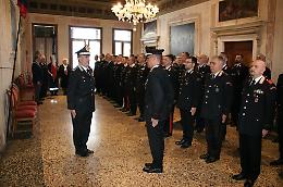 Treviso, il Generale Stefanizzi in visita al comando provinciale dei Carabinieri