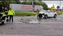 Treviso, incidente in via Castellana: tre feriti