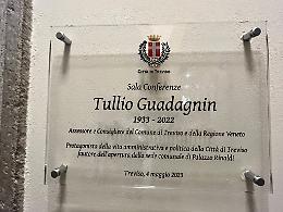 Treviso, intitolata a Tullio Guadagnin la sala verde di Palazzo Rinaldi