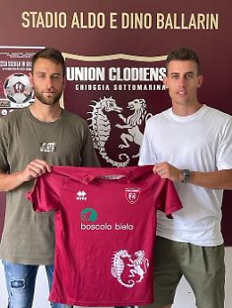 Calcio D, due rinforzi per l’Union Clodiense