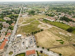 Cadoneghe, finalmente la prima pietra del nuovo quartiere ex Grosoli
