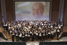 Premiati 160 medici e ricercatori organizzata da Fondazione Umberto Veronesi