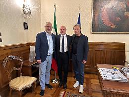 Padova, i vertici Ascom Confcommercio in visita al Prefetto Grassi in partenza per Roma