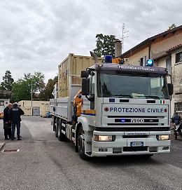La Protezione civile del distretto Padova Sud Ovest impegnata in aiuto alla popolazione dell’Emilia Romagna