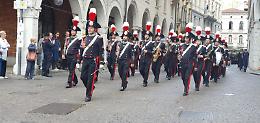 Padova, la festa dei carabinieri. Cerimonia in piazza dei Frutti