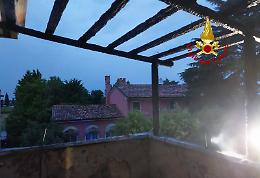 Annone Veneto, pompeiana a fuoco in un condominio