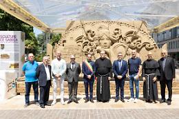 Il Sand Nativity di Jesolo nella basilica di San Francesco ad Assisi