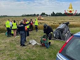 Incidente a Correzzola tra un'auto e un camion: ferito l'autista della macchina