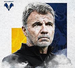 Calcio, Marco Baroni è il nuovo allenatore dell’Hellas Verona