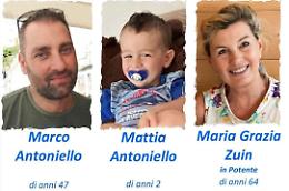 Funerali delle vittime di Santo Stefano di Cadore, Elena sull'altare legge una lettera della figlia Alice