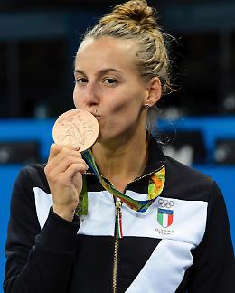 Jesolo, lungomare delle stelle: Tania Cagnotto testimonial contro i tuffi dal pontile