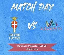 Calcio D Coppa, stasera prima per il Treviso