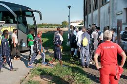 Selvazzano Dentro, 34 migranti accolti nella palestra di Feriole