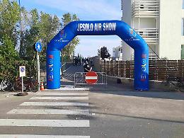 A Jesolo il primo accesso al mare dedicato alle "Frecce Tricolori"