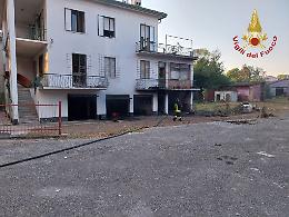 Concordia, appartamento a fuoco nella notte