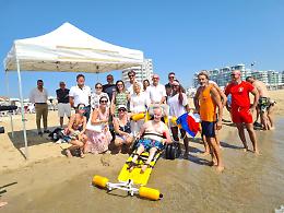 A Jesolo nuove attrezzature per persone a ridotta mobilità