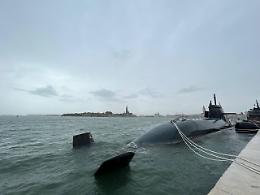 Il sottomarino Romeo Romei &egrave; arrivato a Venezia: sar&agrave; visitabile fino a gioved&igrave;