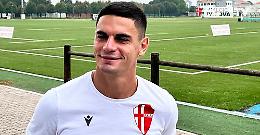 Calcio Padova, il difensore Giulio Favale si presenta