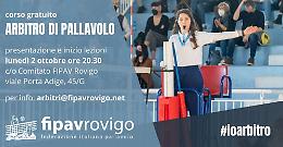 Nuovo corso per gli arbitri di pallavolo polesani