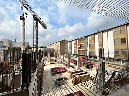 Padova, visita al cantiere della nuova Pediatria
