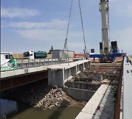 Terza corsia dell'A4, pronto il varo del sottopasso della Sp.463