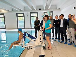 Alla piscina di Marghera un impianto di sollevamento per persone diversamente abili