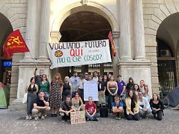 Padova, emergenza abitativa. Gli studenti tornano davanti al Bo