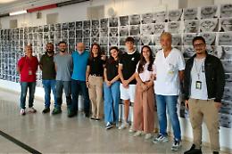 Il corridoio dei 400 sorrisi: all'ospedale di Camposampiero un murale realizzato dagli studenti di un liceo scientifico