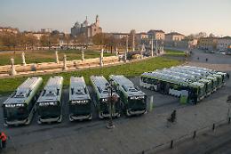 Padova, nuovi autobus elettrici per il trasporto extraurbano