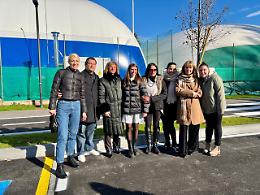 Mestre, inaugurata nuova pista ciclabile presso la Scuola Trentin