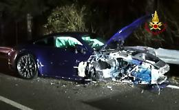 Incidente a Lusiana Conco fra tre auto sulla provinciale: tre persone ferite