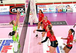 Volley A2 Women, Nuvolì Padova battuta 3-1 a Soverato