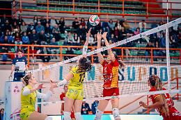 Volley Women A2, Alta Fratte Padova sconfitto, 3-0, a Messina