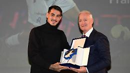 Calcio Vicenza, Franco Ferrari premiato al Galà del calcio Triveneto