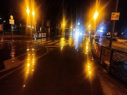 Jesolo, rottura a una condotta idrica in zona piazza Brescia