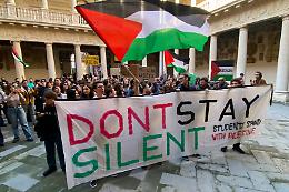 Padova, il Bo occupato per chiedere il cessate il fuoco e la libertà in Palestina