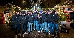 Pallavolo Padova al Christmas Village di Piazza Eremitani