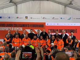 Partono i cantieri del collegamento ferroviario con l'aeroporto di Venezia nel segno dell'intermodalità