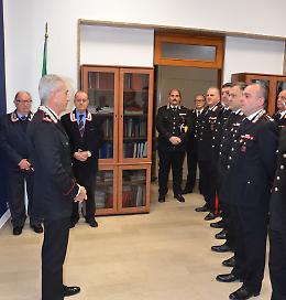 Gli auguri del Generale ai carabinieri del Comando Provinciale
