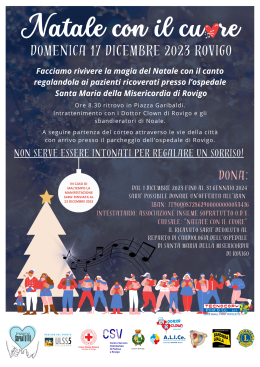 “Natale con il cuore" in centro a Rovigo