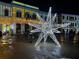 Lo spettacolo del videomapping ha acceso il Natale