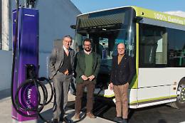 Padova, inaugurato il nuovo deposito per bus elettrici